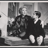 Greer Garson and Jan Handzlik in the stage production Auntie Mame