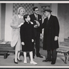 Greer Garson, Jan Handzlik, John O'Hare, and Robert Allen in the stage production Auntie Mame