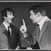 Keith Baxter and Robert Reed in rehearsal for the stage production Avanti!