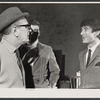 Director Nigel Patrick, Robert Reed, and Keith Baxter in rehearsal for the stage production Avanti!