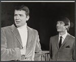 Robert Reed and Keith Baxter in rehearsal for the stage production Avanti!