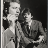 Robert Reed and Keith Baxter in rehearsal for the stage production Avanti!