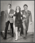 Robert Reed, Jennifer Hilary, and Keith Baxter in rehearsal for the stage production Avanti!