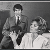 Keith Baxter and Betsy von Furstenberg in rehearsal for the stage production Avanti!