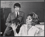 Keith Baxter and Betsy von Furstenberg in rehearsal for the stage production Avanti!