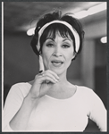 Chita Rivera during rehearsal for the stage production Bajour