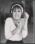 Chita Rivera during rehearsal for the stage production Bajour