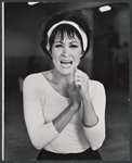 Chita Rivera during rehearsal for the stage production Bajour