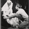Salome Jens and Phil Bruns in the stage production The Bald Soprano [and] Jack, or the Submission