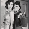 Salome Jens and Phil Bruns in the stage production The Bald Soprano [and] Jack, or the Submission