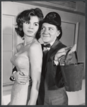 Salome Jens and Phil Bruns in the stage production The Bald Soprano [and] Jack, or the Submission