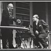 Ed Begley and George Voskovec in the stage production Banderol