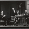 William Bogert, George Voskovec, and Staats Cottsworth in the stage production Banderol