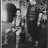 Eugene Troobnick and Rex Everhart in the American Shakespeare production of Androcles and the Lion