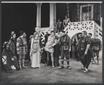 Eugene Troobnick, Kathleen Dabney, Rex Robbins, Charles Cioffi, Rex Everhart [center] and unidentified others in the American Shakespeare production of Androcles and the Lion