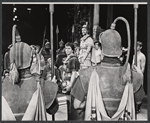William Devane [center] and unidentified others in the American Shakespeare Festival stage production Androcles and the Lion