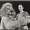 Ted Graeber and Eugene Troobnick in the American Shakespeare production of Androcles and the Lion