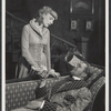 Judith Evelyn and Vincent Price in the stage production Angel Street