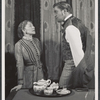 Florence Edney and Vincent Price in the stage production Angel Street