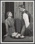 Florence Edney and Vincent Price in the stage production Angel Street