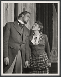 Vincent Price and Elizabeth Eustis in the stage production Angel Street