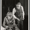 Judith Evelyn and Leo G. Carroll in the stage production of Angel Street, 1941-2