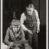 Judith Evelyn and Leo G. Carroll in the stage production Angel Street