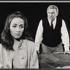 Maria Tucci and Morris Carnovsky in the stage production Antigone