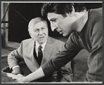 Morris Carnovsky and Anthony Mainionis in the 1967 American Shakespeare production of Antigone