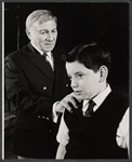 Morris Carnovsky and Billy Partello in the 1967 American Shakespeare production of Antigone