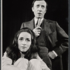 Maria Tucci and Tom Aldredge in the 1967 American Shakespeare production of Antigone