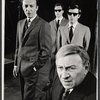 Tom Aldredge, Peter Norden, Elliot Paul and Morris Carnovsky in the stage production Antigone