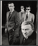 Tom Aldredge, Peter Norden, Elliot Paul and Morris Carnovsky in the stage production Antigone