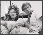 Colleen Dewhurst and Michael Higgins in the New York Shakespeare Festival Central Park stage production Antony and Cleopatra