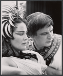 Colleen Dewhurst and Michael Higgins in the New York Shakespeare Festival Central Park stage production Antony and Cleopatra