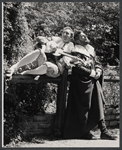 John Heffernan and Mitchell Ryan in the New York Shakespeare Festival stage production As You Like It