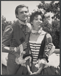 Richard Jordan and Paula Prentiss in the New York Shakespeare Festival stage production As You Like It