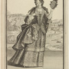 Dame de qualité en habit de bal