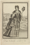 Dame de qualité en habit de bal