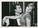 Johnny Desmond and Barbra Streisand in the stage production Funny Girl