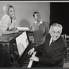 Ketty Lester, Rosetta LeNoire and Vernon Duke in rehearsal for a stage production of Cabin in the Sky