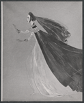 Costume sketch by Adrian for the stage production Camelot