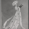 Costume sketch by Adrian for the stage production Camelot