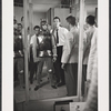 Robert Goulet in costume fitting for the stage production Camelot