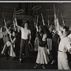 Camelot [1960], original cast rehearsal.