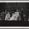 Julie Andrews and ensemble in the stage production Camelot