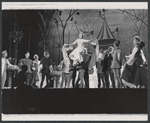 Julie Andrews and ensemble in the stage production Camelot