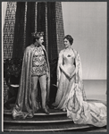 Richard Burton and Julie Andrews in the stage production Camelot