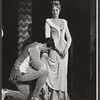 Robert Goulet and Julie Andrews in the stage production Camelot