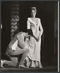 Robert Goulet and Julie Andrews in the stage production Camelot